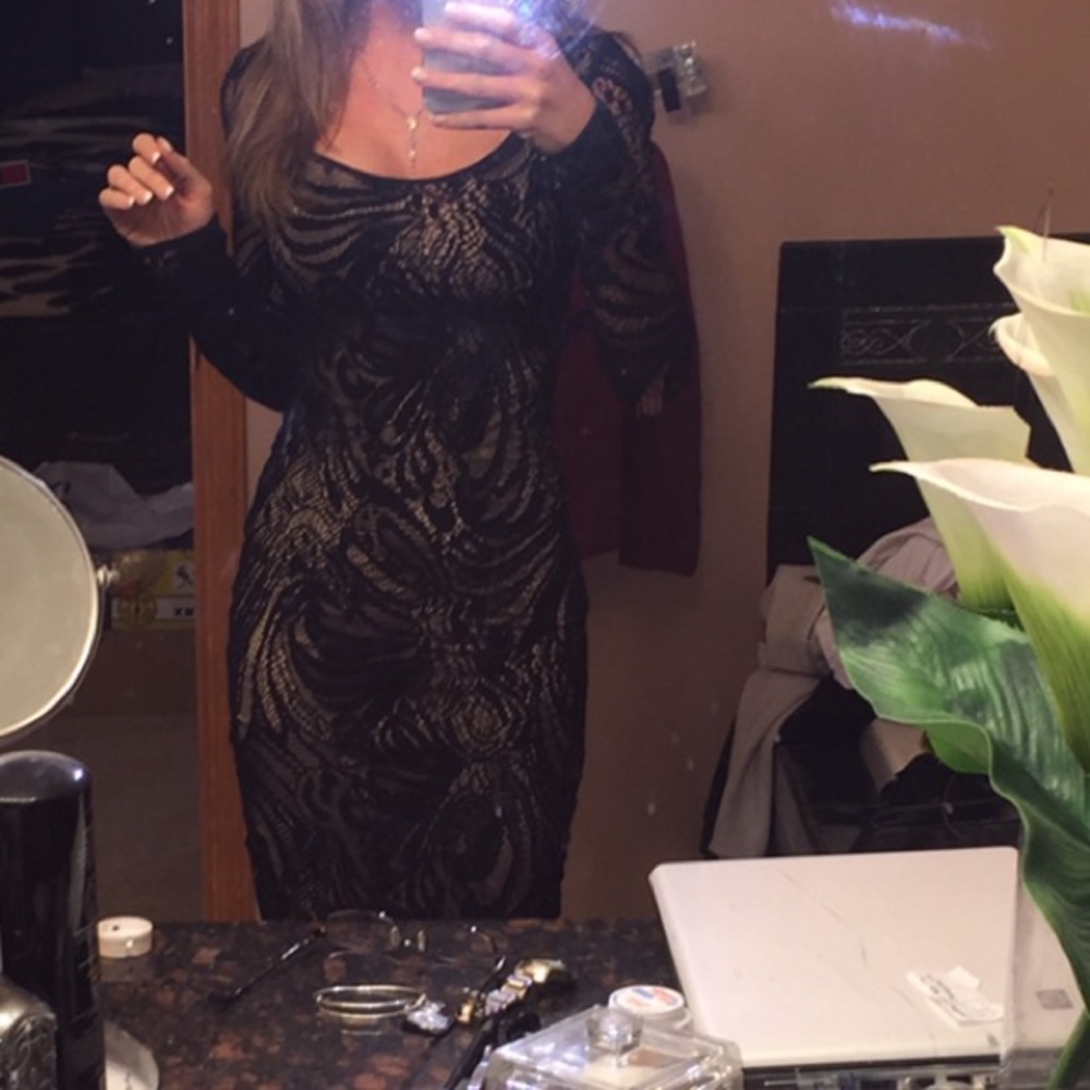 Bcbg lace dress